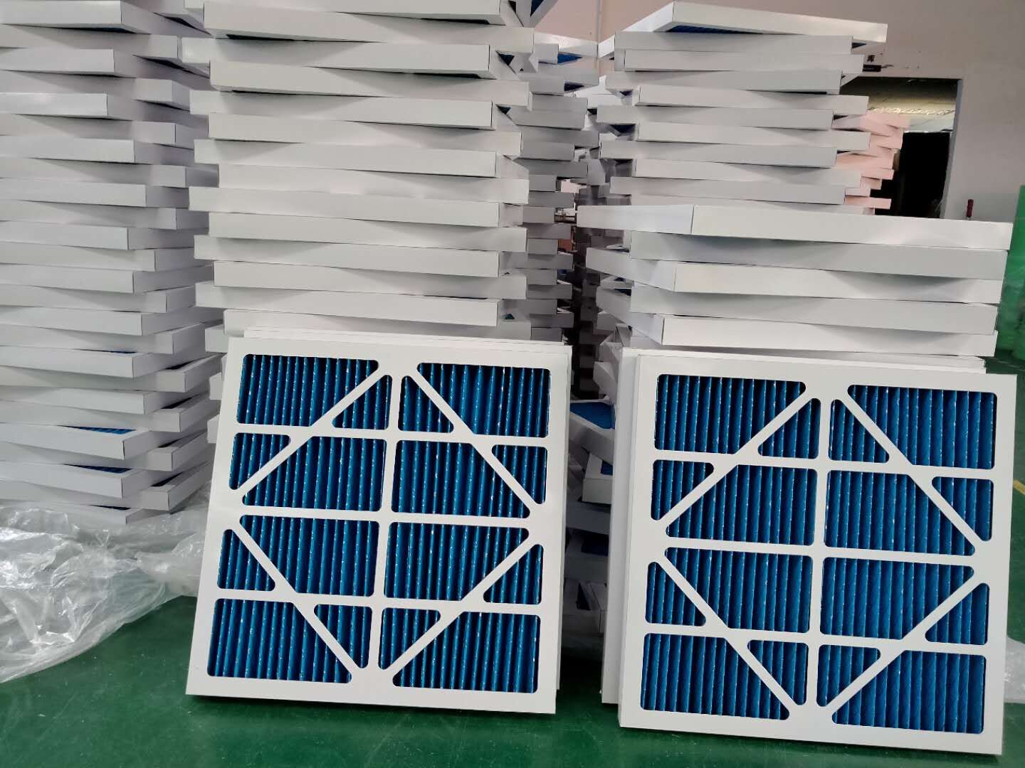 Merv8 Cardboard Pleated Pre Air Filter for AHU Unit