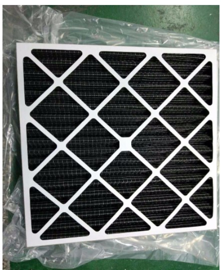 Activated Carbon Filter with Cardboard Frame Air Filter
